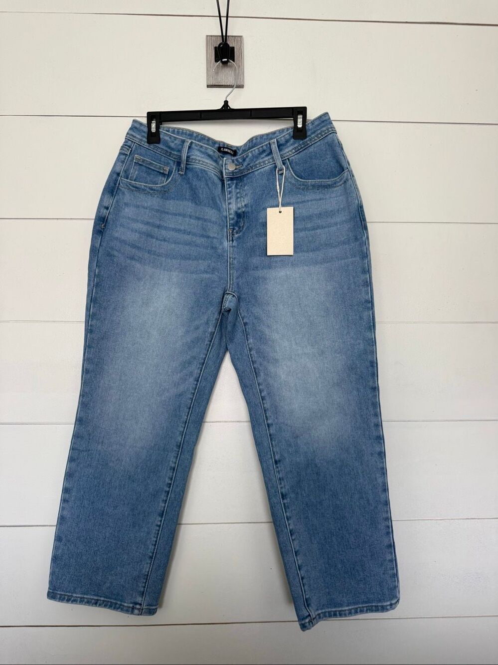Flamingals Women’s XL Blue Denim Jeans New